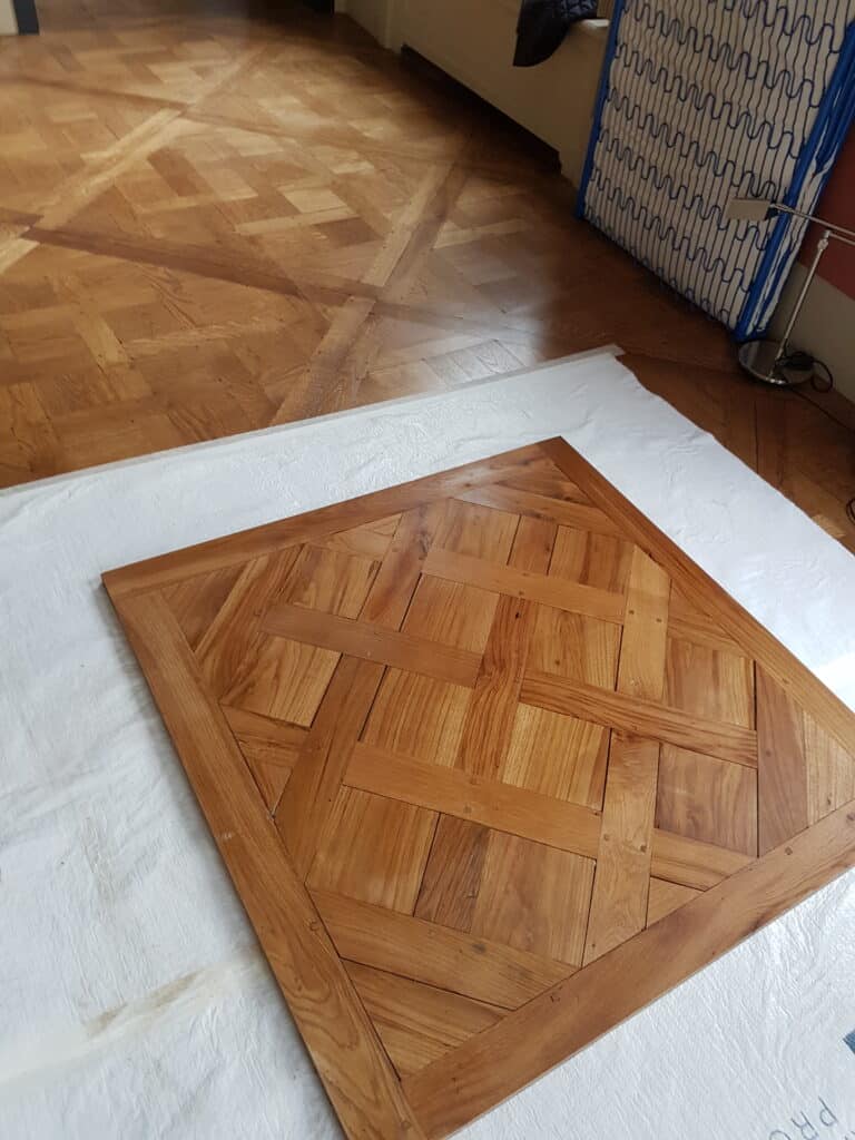 Parquet marqueterie